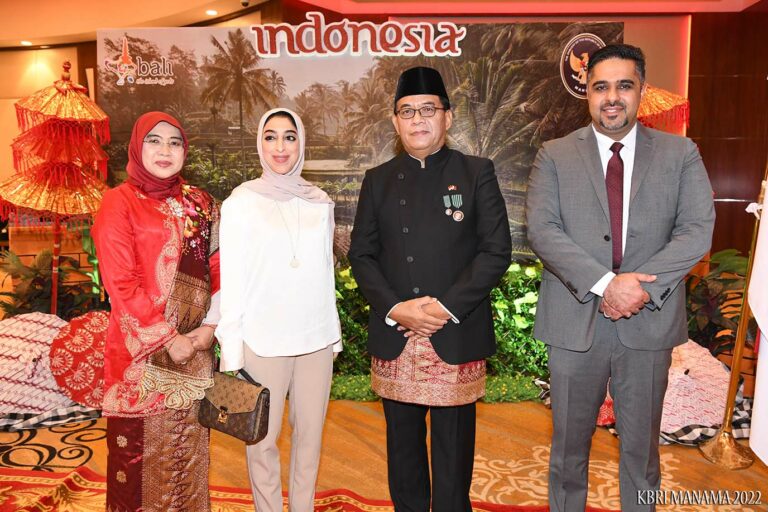 Embassy of Indonesia in Bahrain organized National Day Reception to celebrate the  Nation’s 77th Anniversary of the Independence Day