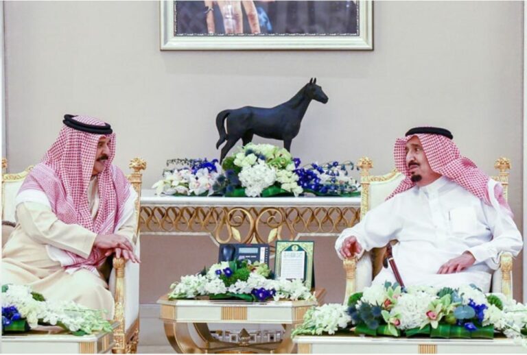 HM King, Saudi Monarch review solid bilateral relations, cooperation