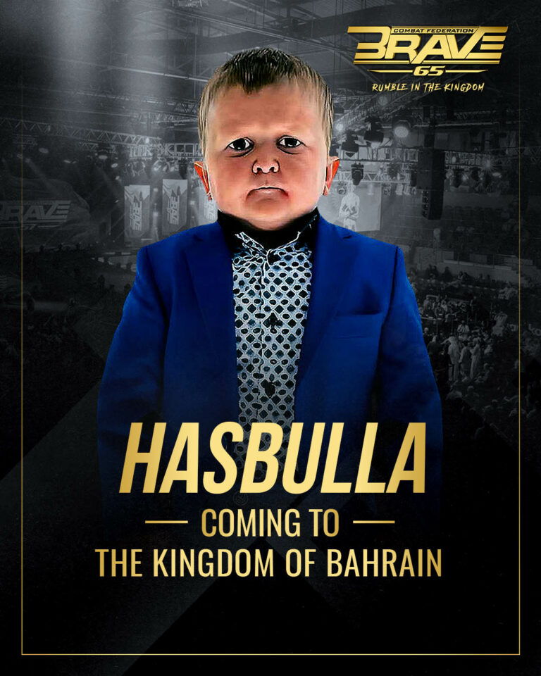 Worldwide internet sensation Hasbulla to attend Bahrain’s BRAVE CF event