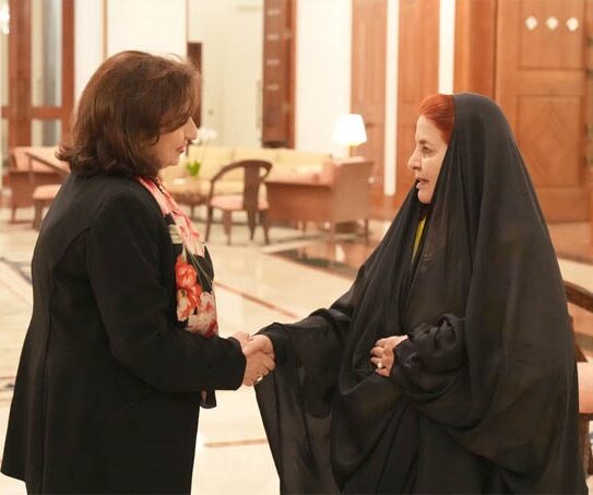 HRH Princess Sabeeka bint Ibrahim Al Khalifa receives UN Under-Secretary