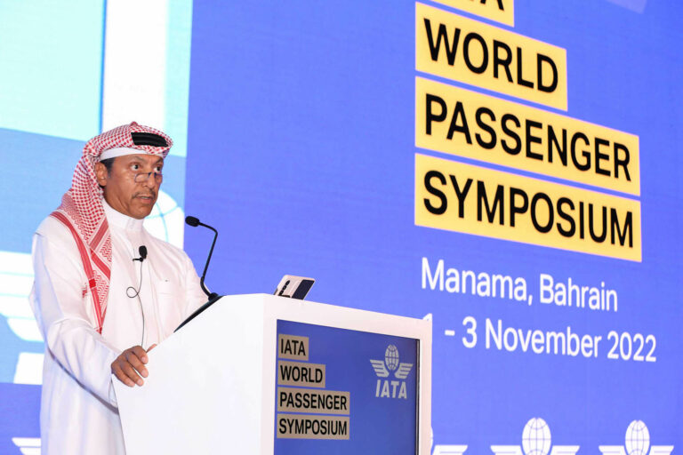 Gulf Air CEO Opens IATA’s World Passenger Symposium in Bahrain