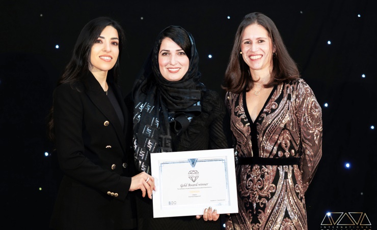 Tamkeen receives two gold international awards by HR Brilliance Awards