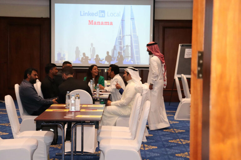 Linkedin Local Networking event held for the first time in Bahrain