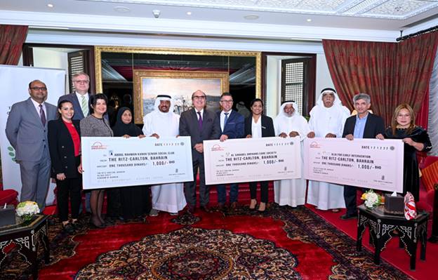 The Ritz-Carlton, Bahrain provides  the gift of hope to charity partners this season