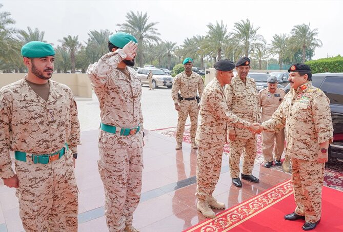 HM King, Supreme Commander of the Armed Forces visits BDF General Command