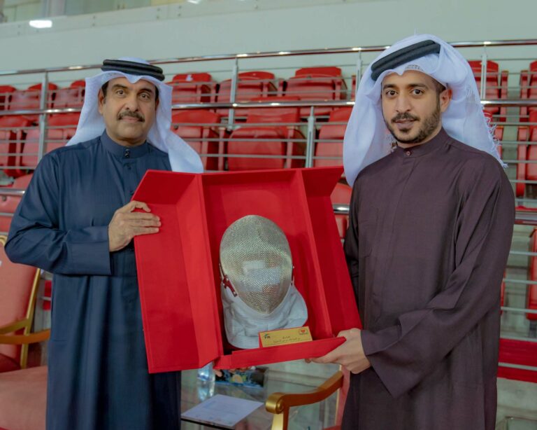 HH Shaikh Khalid bin Hamad attends World Youth Fencing Championship