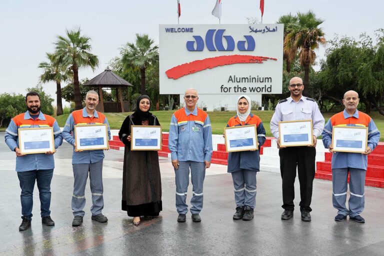 Seven national employees awarded by Alba CEO for their inspirational efforts