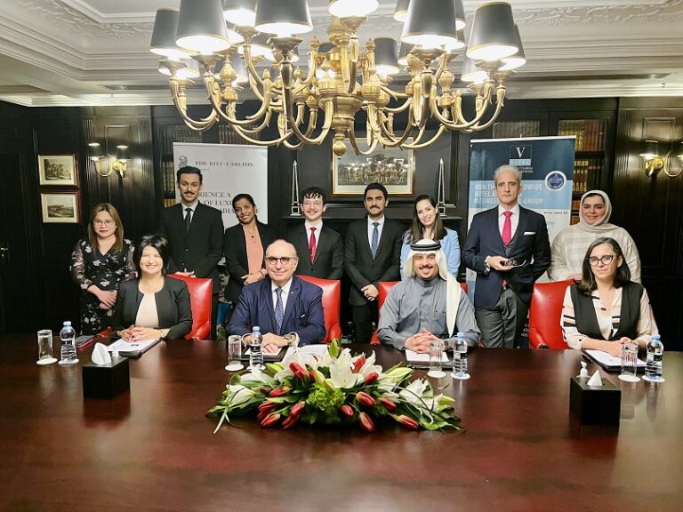 THE RITZ-CARLTON, BAHRAIN AND VATEL BAHRAIN SIGNED A MOU TO DEVELOP FUTURE LEADERS IN HOSPITALITY