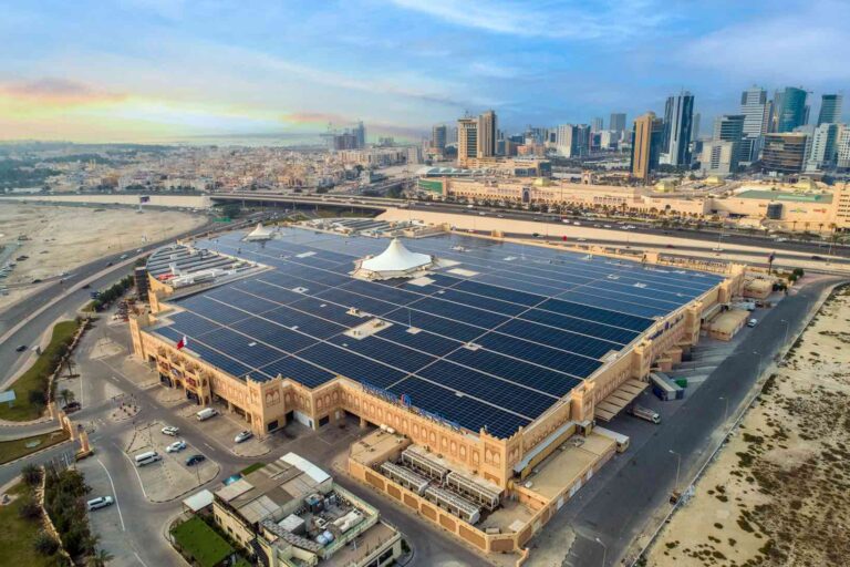 Largest Operating Rooftop Solar Power Plant in Bahrain at Bahrain Mall