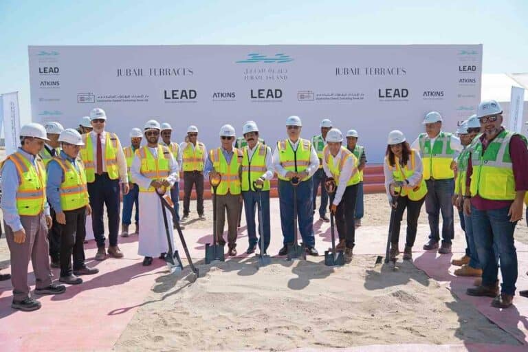 Jubail Island Breaks Ground on the new Jubail Terraces