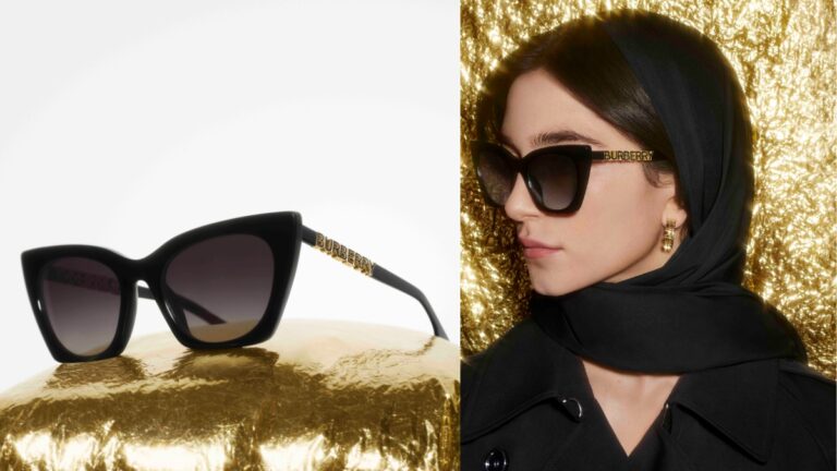 Introducing the limited edition design BURBERRY eyewear