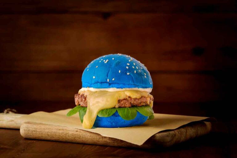 The Goofy Cow Burger goes Blue this April for Autism Awareness Month