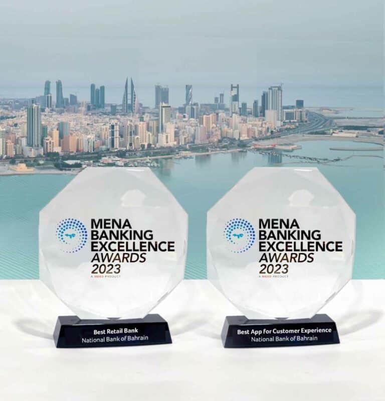 NBB Awarded Best Retail Bank in Bahrain and Best App for Customer Experience in MENA