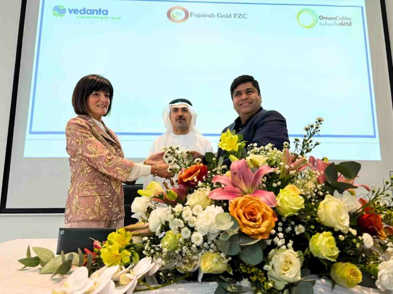 Oman Cables Industry partners with Fujairah Gold to achieve concrete sustainable goals