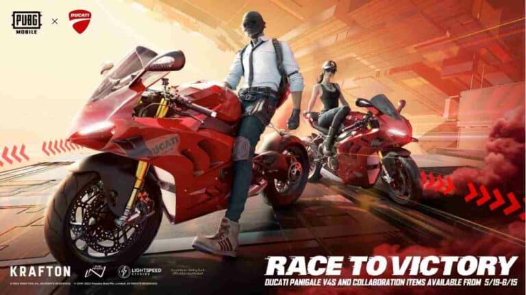 PUBG Mobile Partners with Italian Motorcycle Brand Icon Ducati