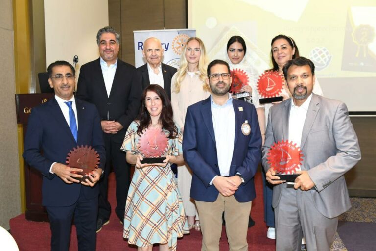 Rotary Club of Salmaniya Honors Bahraini Media on World Press Freedom Day