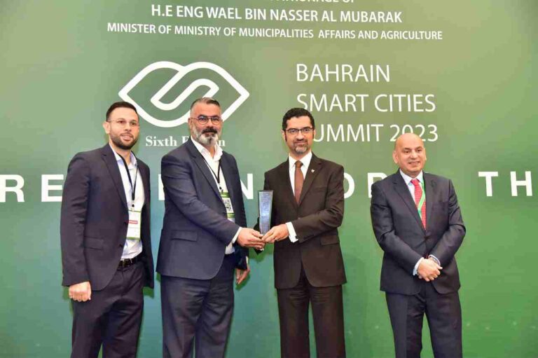 Yellow Door Energy and The Bahrain Mall win Renewable Energy Award at Bahrain Smart Cities Summit 2023 