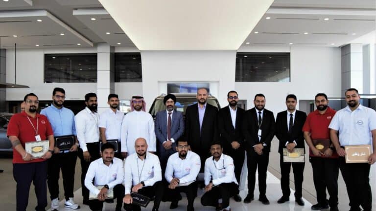 Nissan Bahrain Recognizes Outstanding Sales & Service Advisors with Prestigious Awards