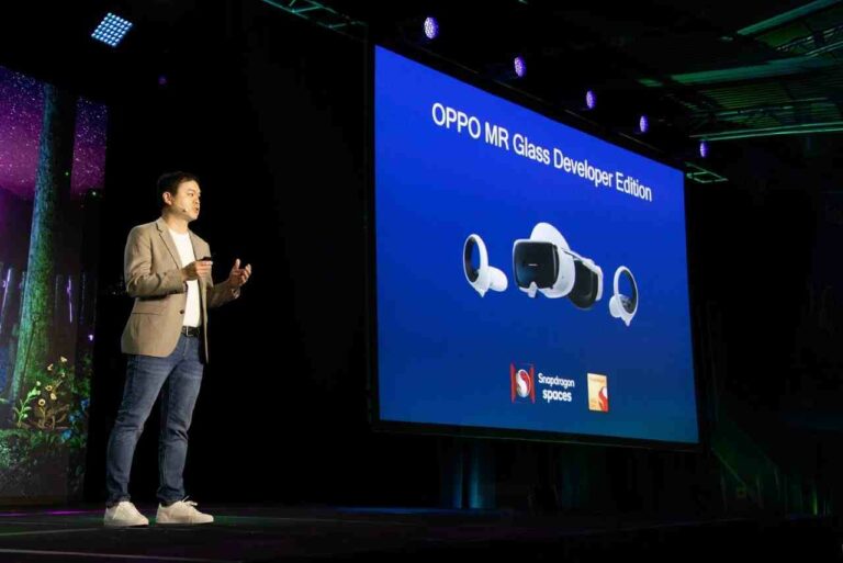 OPPO Launches New OPPO MR Glass Developer Edition for Snapdragon Spaces™ XR Developers Platform at AWE 2023