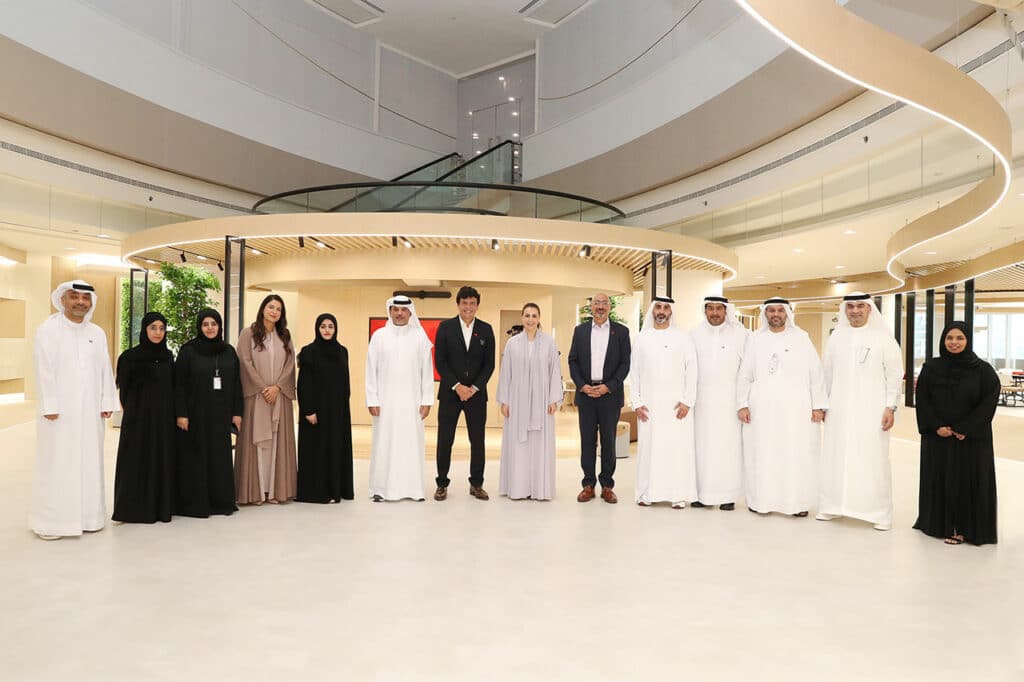 Mohammed Almheiri led the inauguration of the e& Enterprise Innovation Centre