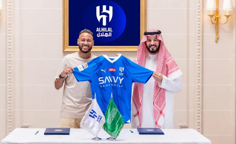 Neymar moves to saudi club Al Hilal