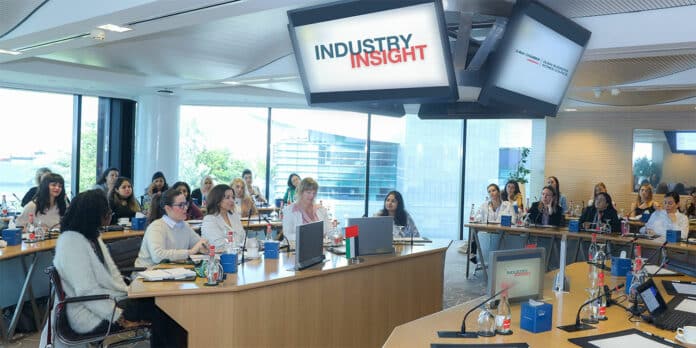 During the launch of the Industry Insights Initiative