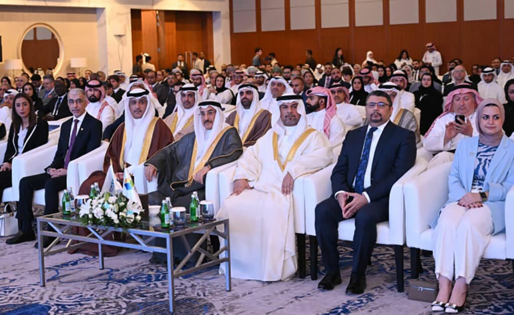 Dignitaries and audience at the opening session of GWECCC