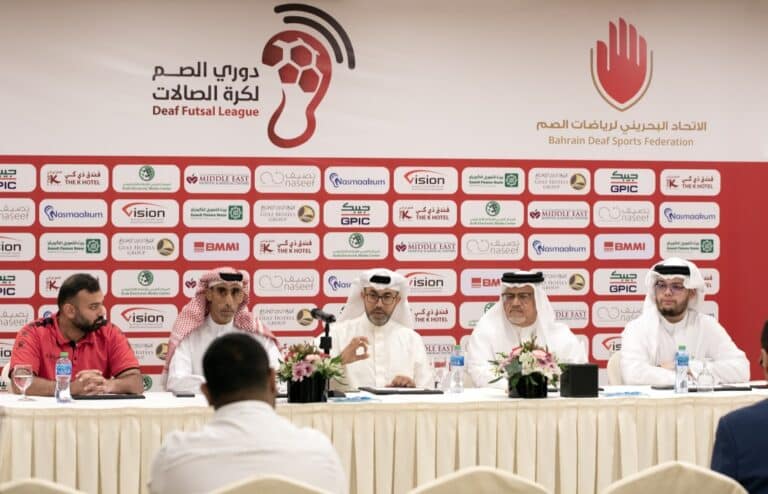The Bahrain Deaf Sports Federation Unveils the Deaf Futsal League