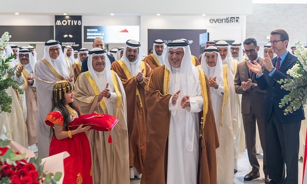 Crown Prince Launches Jewellery and Scent Arabia 2023 Exhibitions in Bahrain