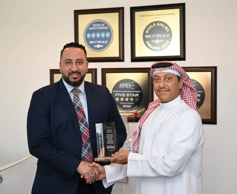 Gulf Air acknowledged as a good member by IPATA