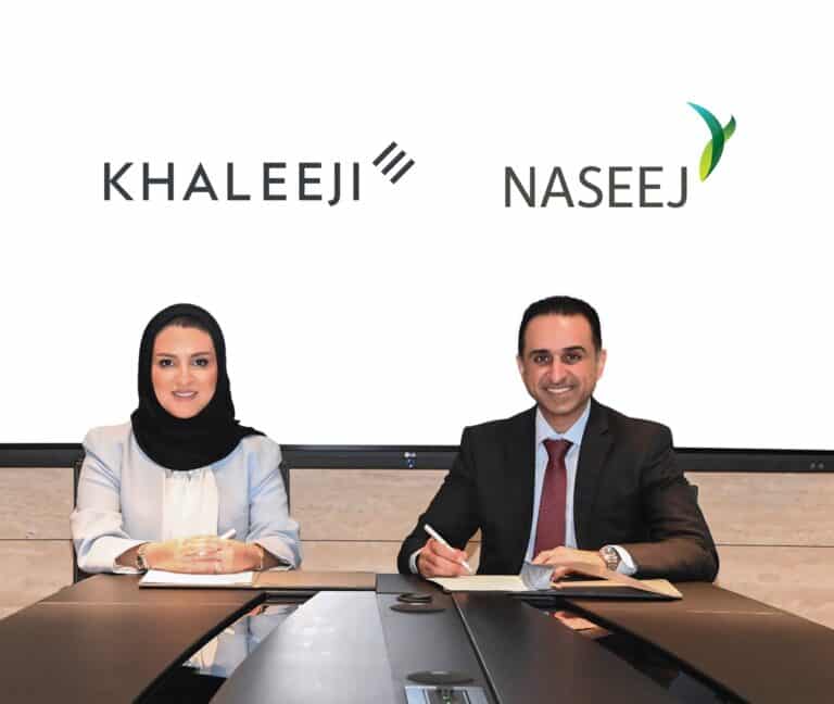 Khaleeji Bank signs Partnership Agreement with Naseej