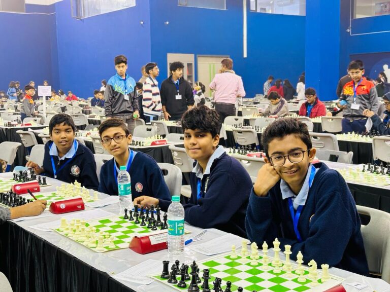 NMS Clinches Silver in CBSE National Chess Championship 2023