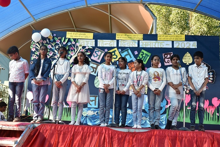 New Horizon School Celebrated Vishwa Hindi Diwas