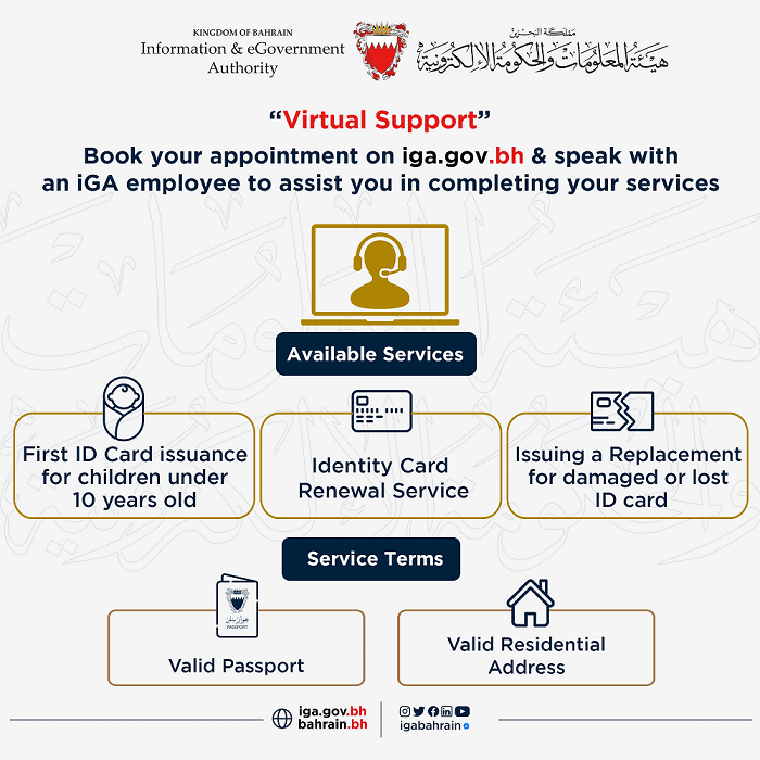 New Additional channel  “The Virtual Support “ helps you with ID card eServices!