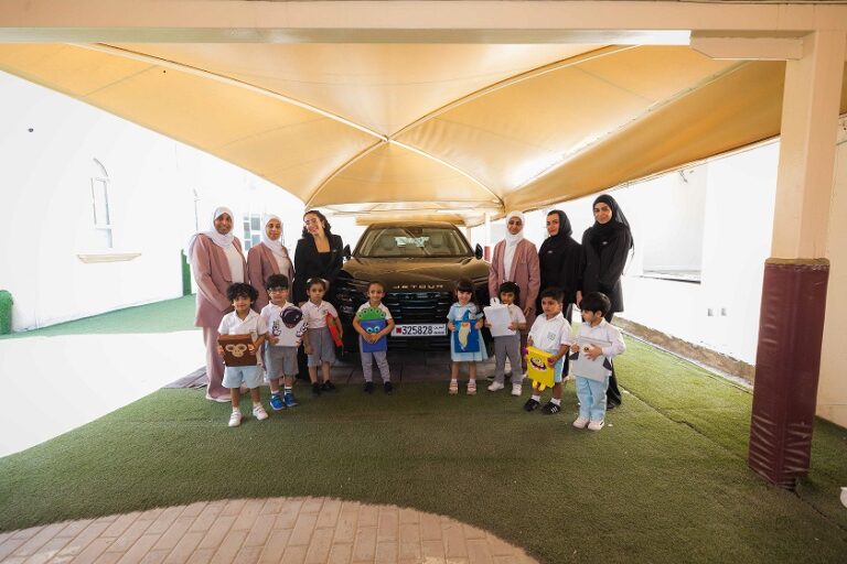 Jetour Bahrain celebrates Eid with children at Konooz Nursery