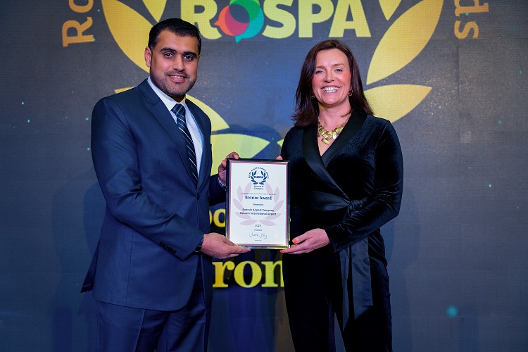 Bahrain International Airport receives fourth consecutive RoSPA Award