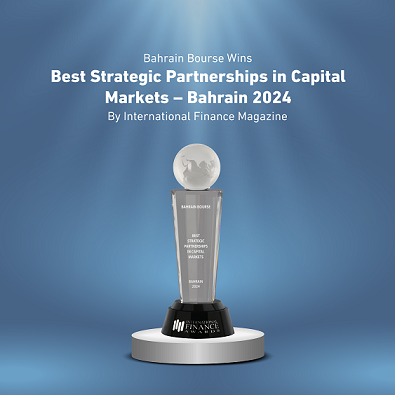 Bahrain Bourse Wins ‘Best Strategic Partnerships’ Award