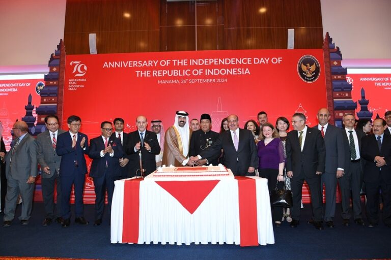 Indonesia Celebrates National Day in Manama with Colorful Reception