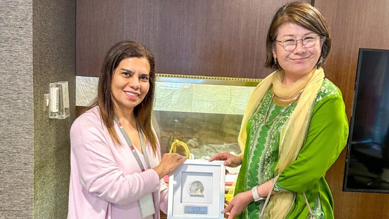 Japanese Ambassador to Bahrain Visits DANAT
