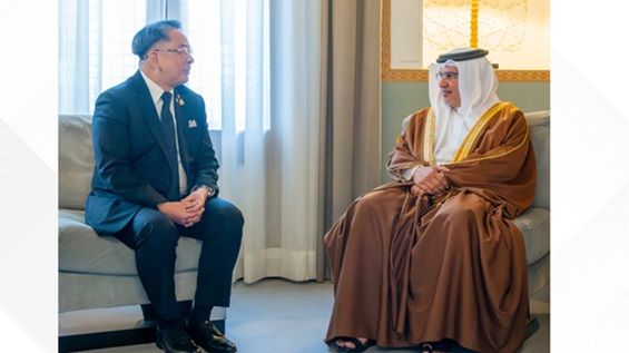 HRH the Crown Prince and Prime Minister Receives Newly Appointed Thai Ambassador